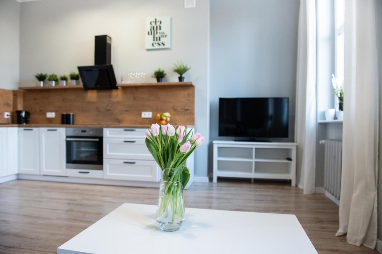 Apartament Przy Fontannach Apartment Gliwice Ngoại thất bức ảnh